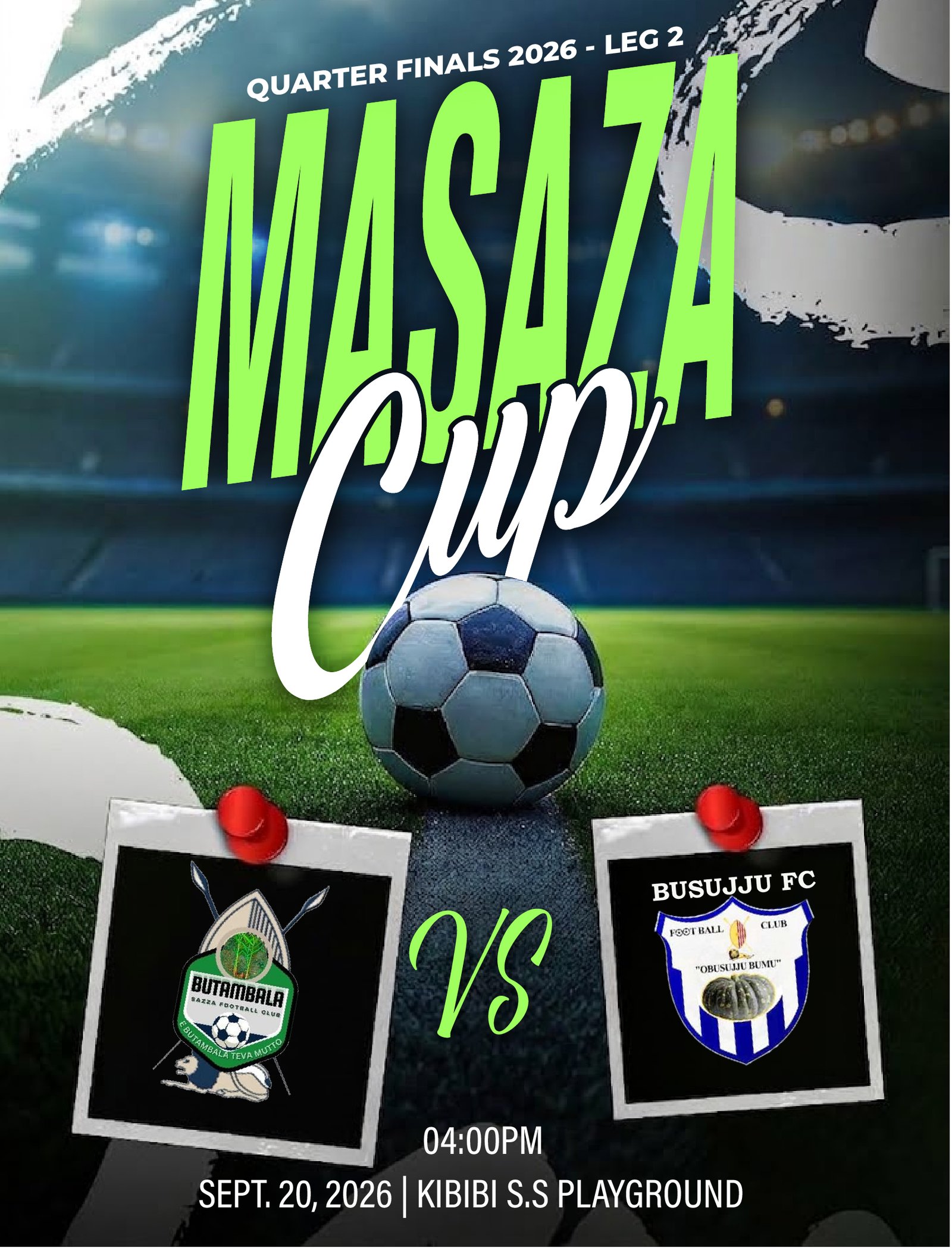 Busujju vs Butambala, Masaza Cup Quarter Finals 2026